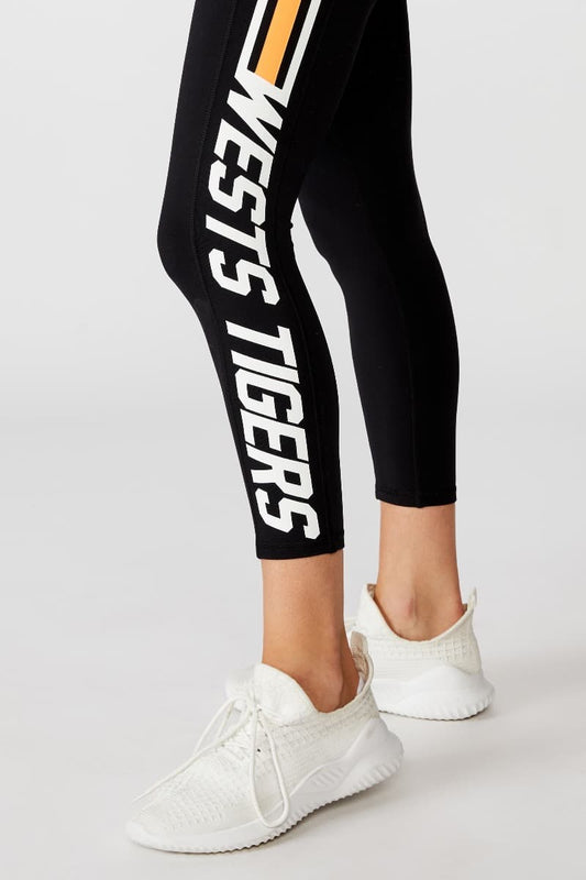 Wests Tigers NRL Ladies Stripe Tights
