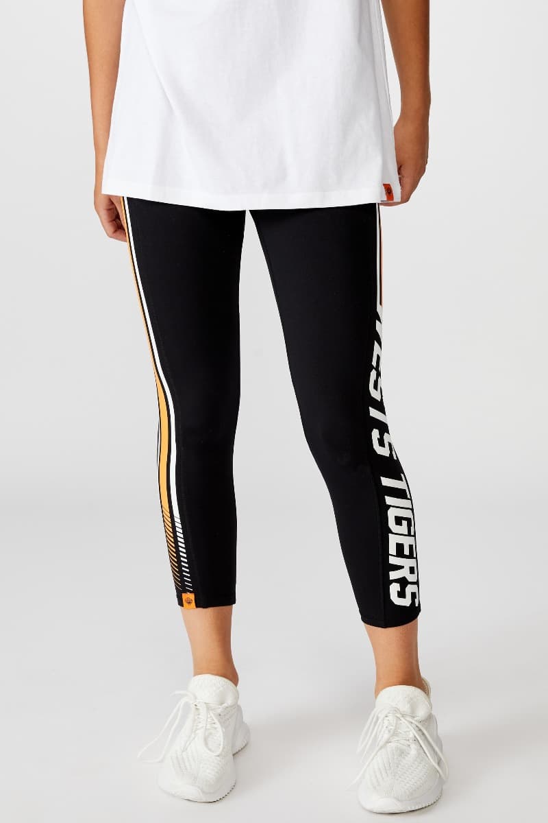Wests Tigers NRL Ladies Stripe Tights