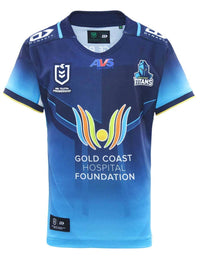Gold Coast Titans 2025 NRL Kids Home Jersey