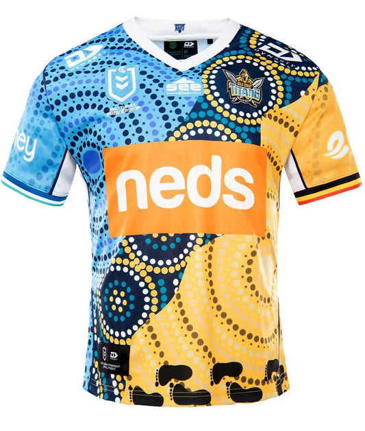 Gold Coast Titans NRL Kids Indigenous Jersey