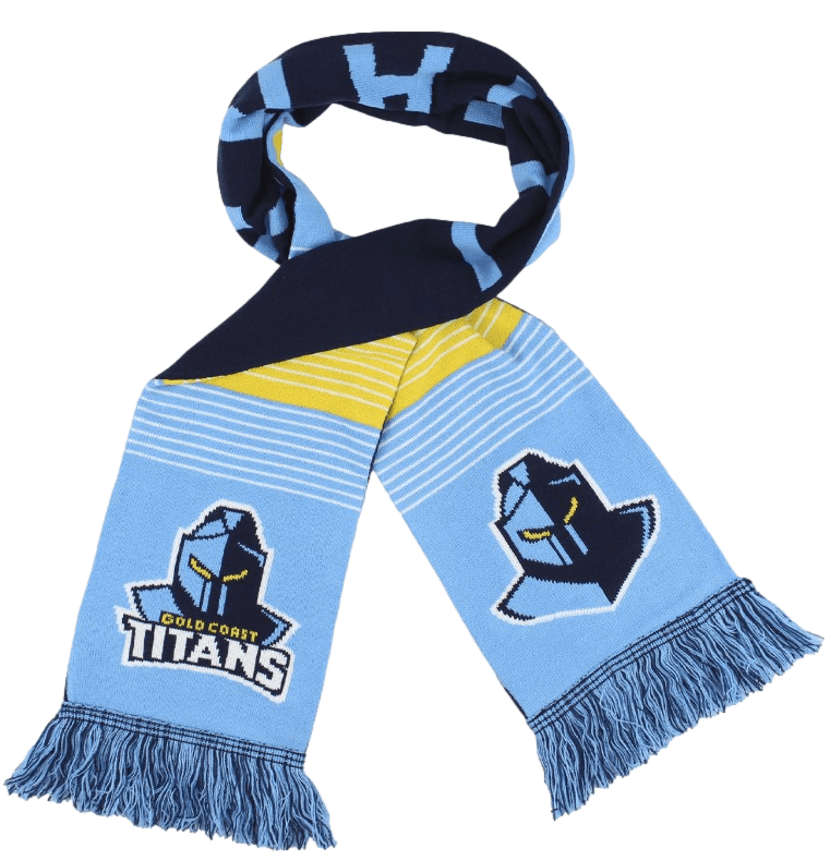 Gold Coast Titans NRL Adults Linebreak Scarf
