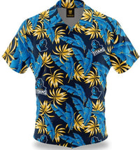 Gold Coast Titans NRL Paradise Hawaiian Shirt