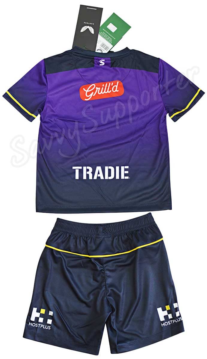 Melbourne Storm NRL Toddler Home Jersey Kit Sizes 3-8 Years