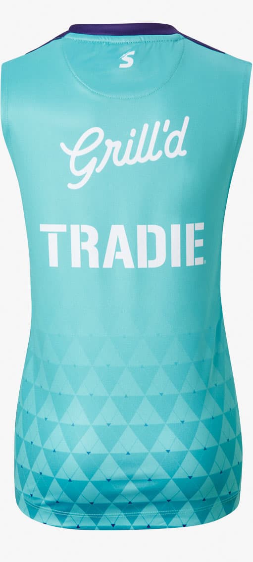 Melbourne Storm NRL Kids Turqoise Training Singlet