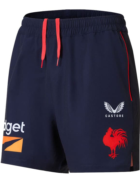 Sydney Roosters Castore NRL Mens Navy Training Shorts