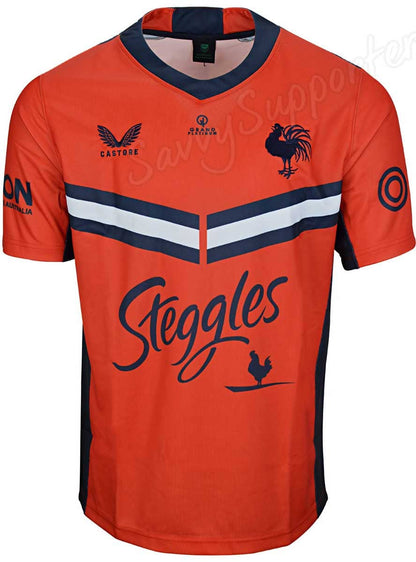 Sydney Roosters NRL Mens Red Training Jersey