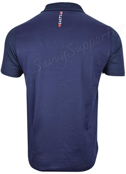 Sydney Roosters NRL Mens Navy Media Polo Shirt