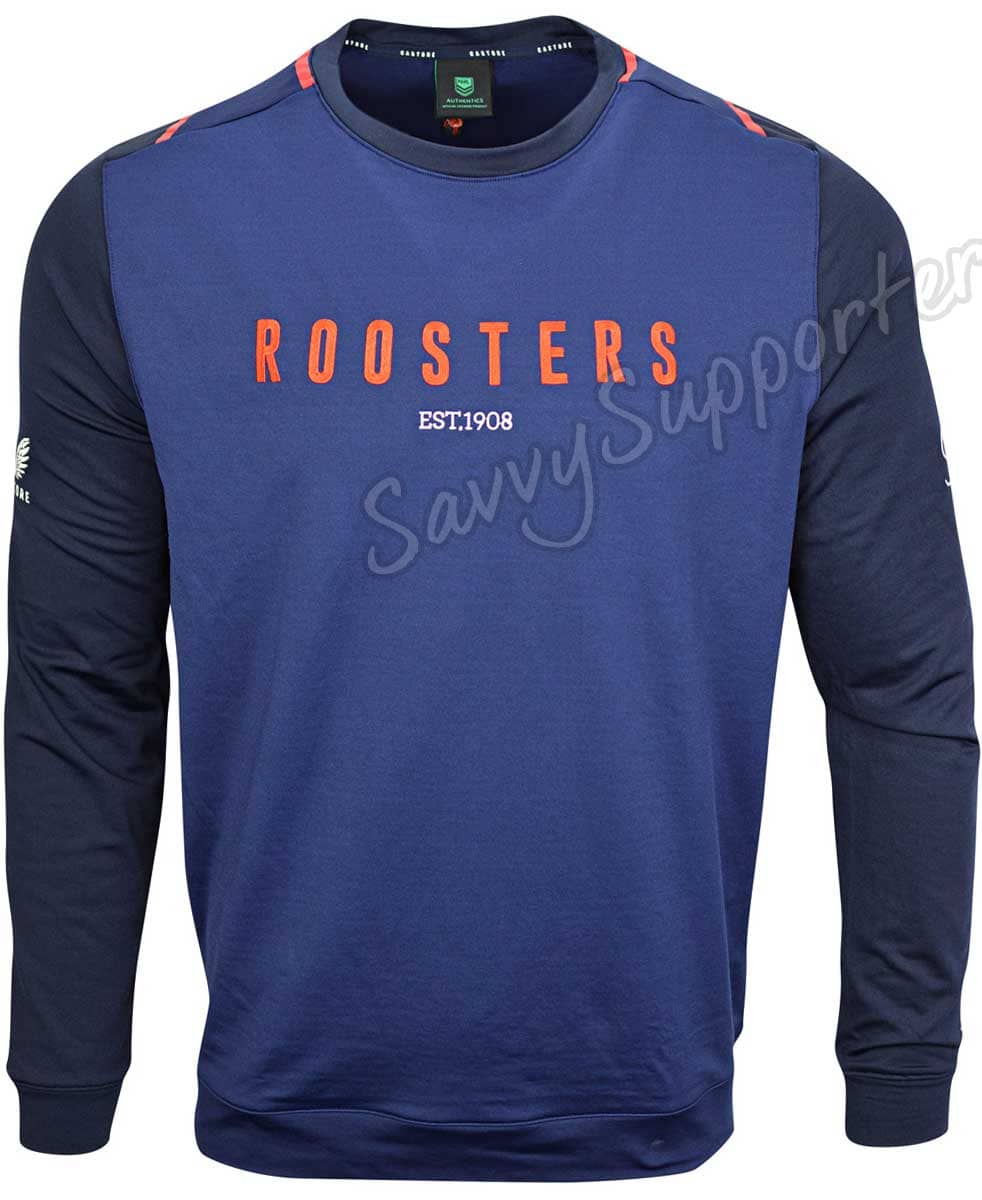 Sydney Roosters NRL Mens Travel Crew Jumper