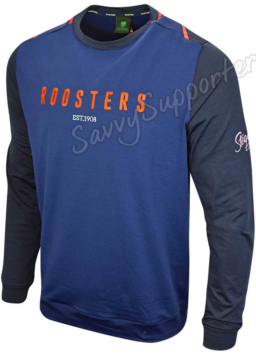 Sydney Roosters NRL Mens Travel Crew Jumper