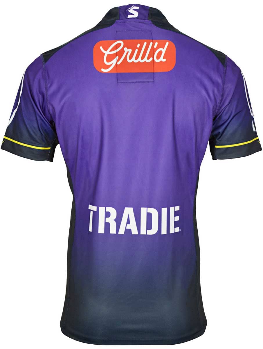 Melbourne Storm NRL Player Issue Home Jersey with GPS Pocket