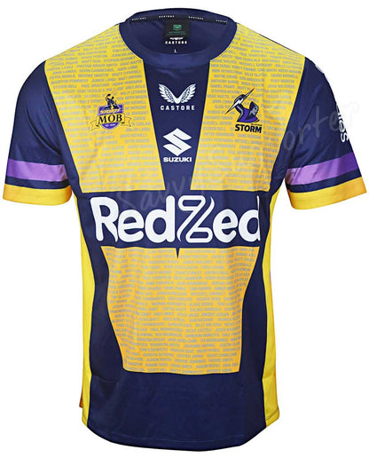 Melbourne Storm NRL Mens Warm Up Tee