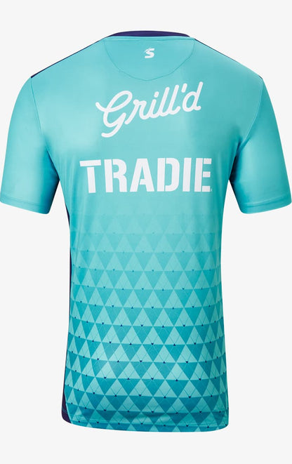 Melbourne Storm NRL Kids Turquoise Training Shirt