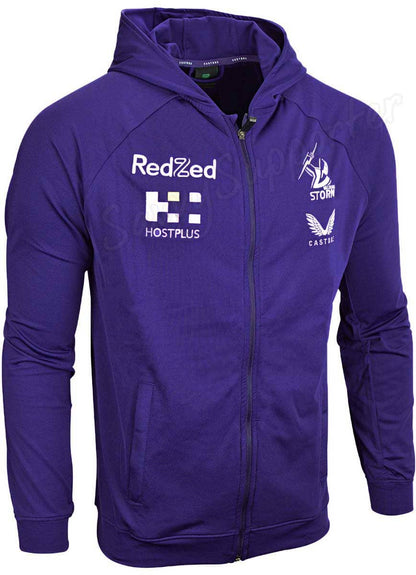 Melbourne Storm NRL Mens Training Zip Through Jacket