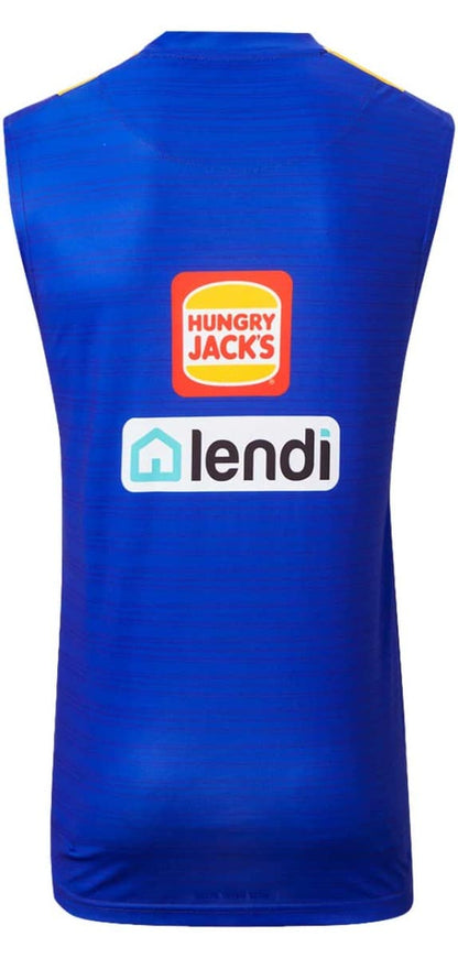 West Coast Eagles AFL Mens Training Singlet