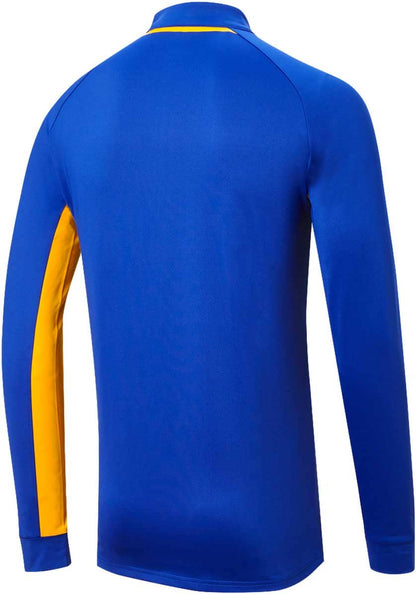 West Coast Eagles AFL Mens Training Quarter Zip Top