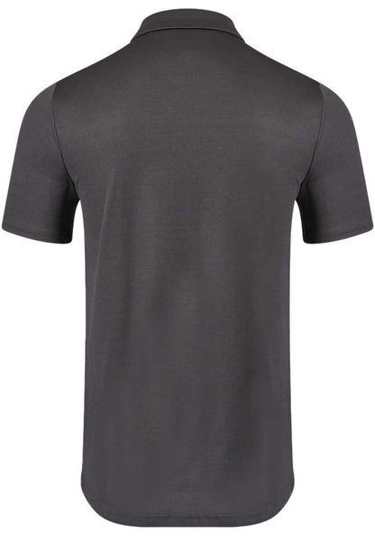 West Coast Eagles AFL Mens Charcoal Media Polo Shirt