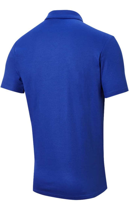 West Coast Eagles AFL Mens Blue Media Polo Shirt