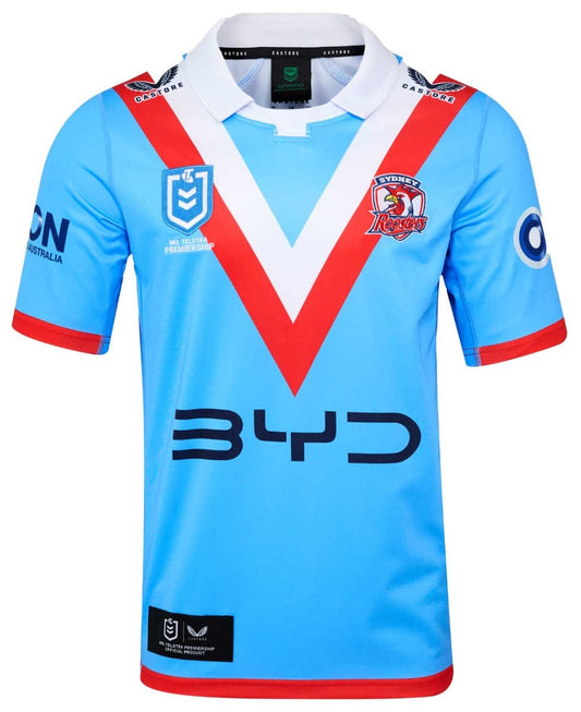 Sydney Roosters 2025 NRL Mens Anzac Jersey