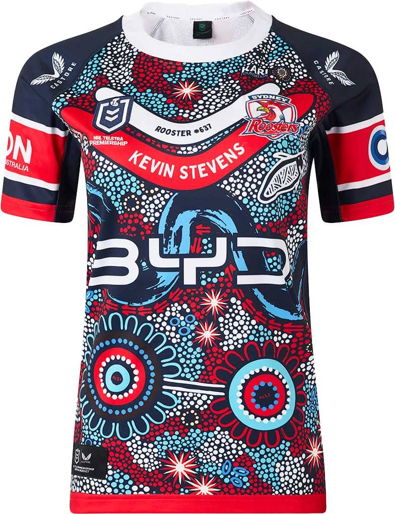 Sydney Roosters 2025 NRL Mens Indigenous Jersey