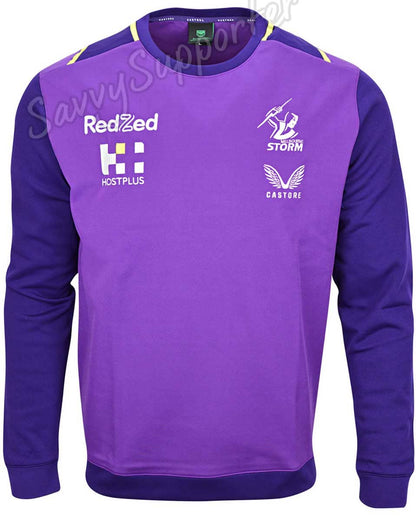 Melbourne Storm NRL Mens Crew Jumper