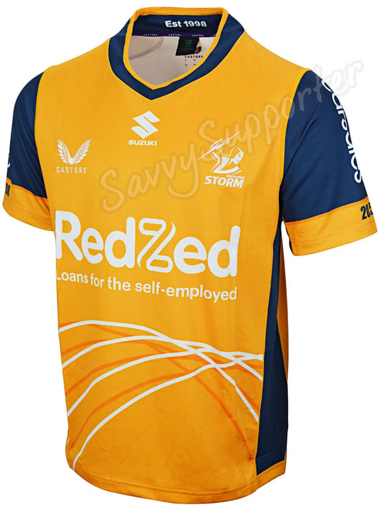 Melbourne Storm 2023 NRL Mens Captains Run Jersey