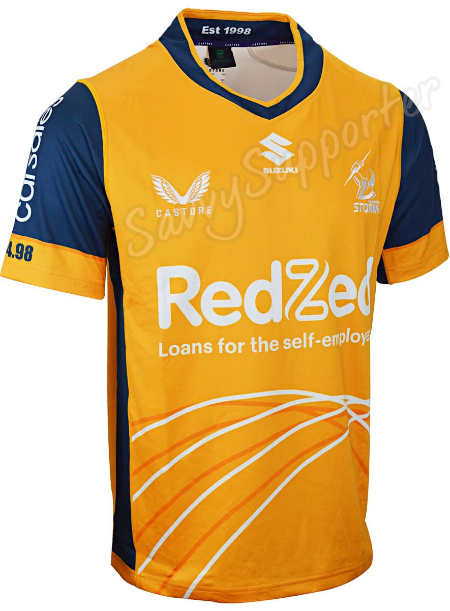 Melbourne Storm 2023 NRL Mens Captains Run Jersey