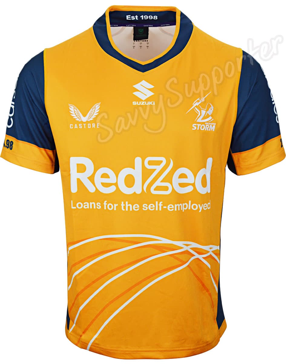 Melbourne Storm 2023 NRL Mens Captains Run Jersey