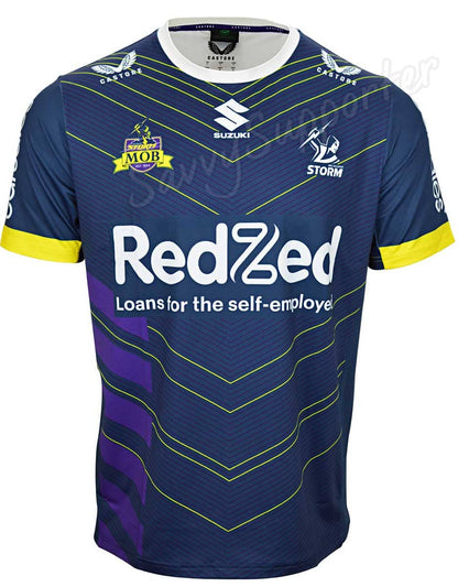 Melbourne Storm 2023 NRL Mens Warm Up Shirt