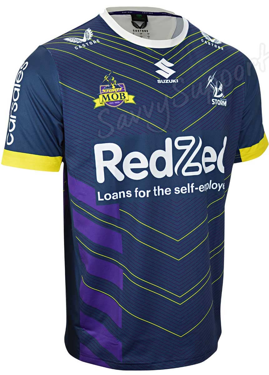 Melbourne Storm 2023 NRL Mens Warm Up Shirt
