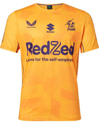 Melbourne Storm 2023 NRL Mens Orange Training Shirt