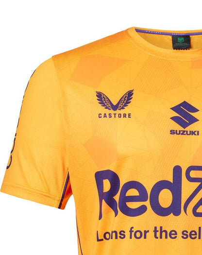 Melbourne Storm 2023 NRL Mens Orange Training Shirt