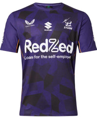 Melbourne Storm 2023 NRL Mens Purple Training Shirt