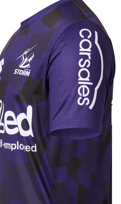 Melbourne Storm 2023 NRL Mens Purple Training Shirt