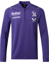 Melbourne Storm 2023 NRL Mens 1/4 Zip Training Shirt