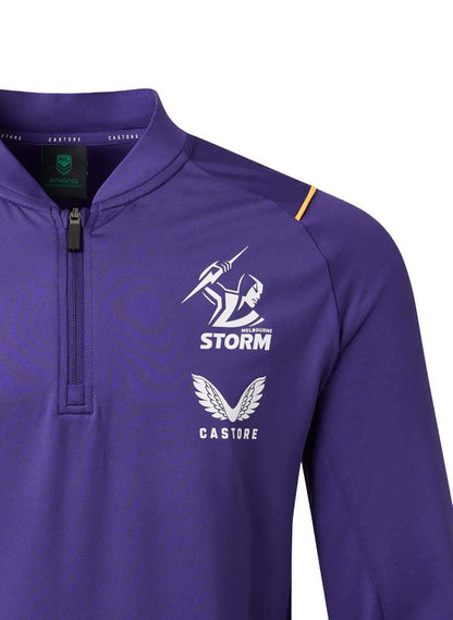 Melbourne Storm 2023 NRL Mens 1/4 Zip Training Shirt