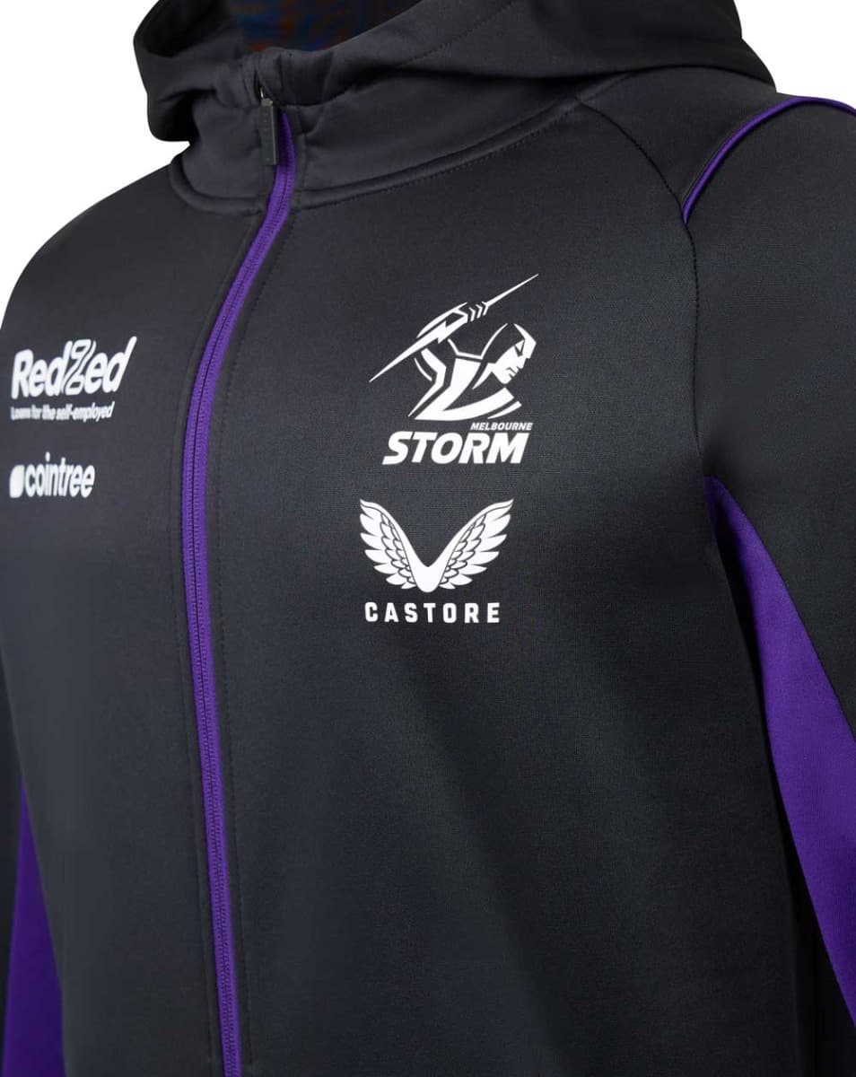 Melbourne Storm 2023 NRL Mens Training Zip Thru Jacket
