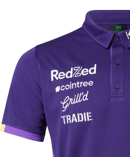 Melbourne Storm 2023 NRL Mens Media Polo Shirt