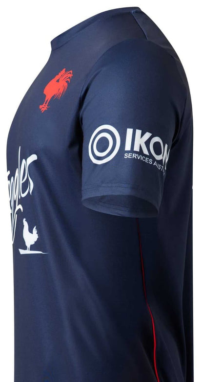 Sydney Roosters 2023 NRL Mens Navy Training Shirt