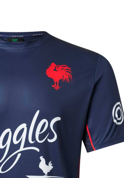 Sydney Roosters 2023 NRL Mens Navy Training Shirt