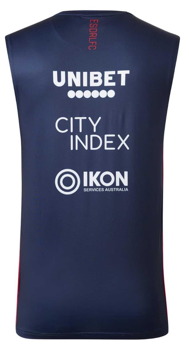 Sydney Roosters 2023 NRL Mens Navy Training Singlet