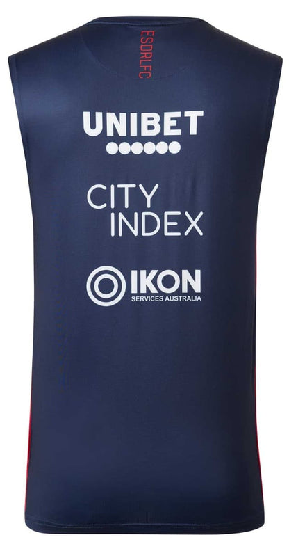 Sydney Roosters 2023 NRL Mens Navy Training Singlet
