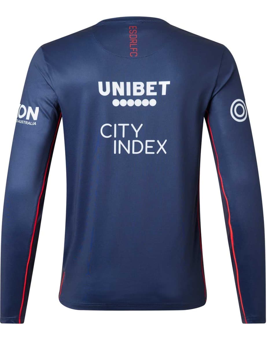 Sydney Roosters 2023 NRL Mens Long Sleeve Training Shirt