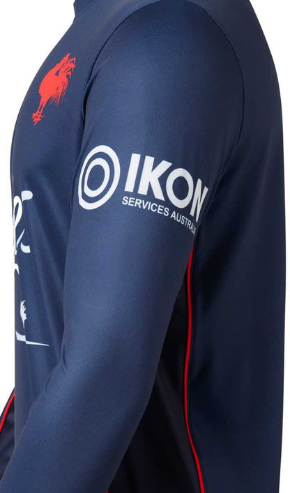 Sydney Roosters 2023 NRL Mens Long Sleeve Training Shirt