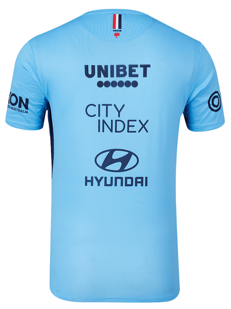 Sydney Roosters 2024 NRL Mens Sky Blue Training Shirt