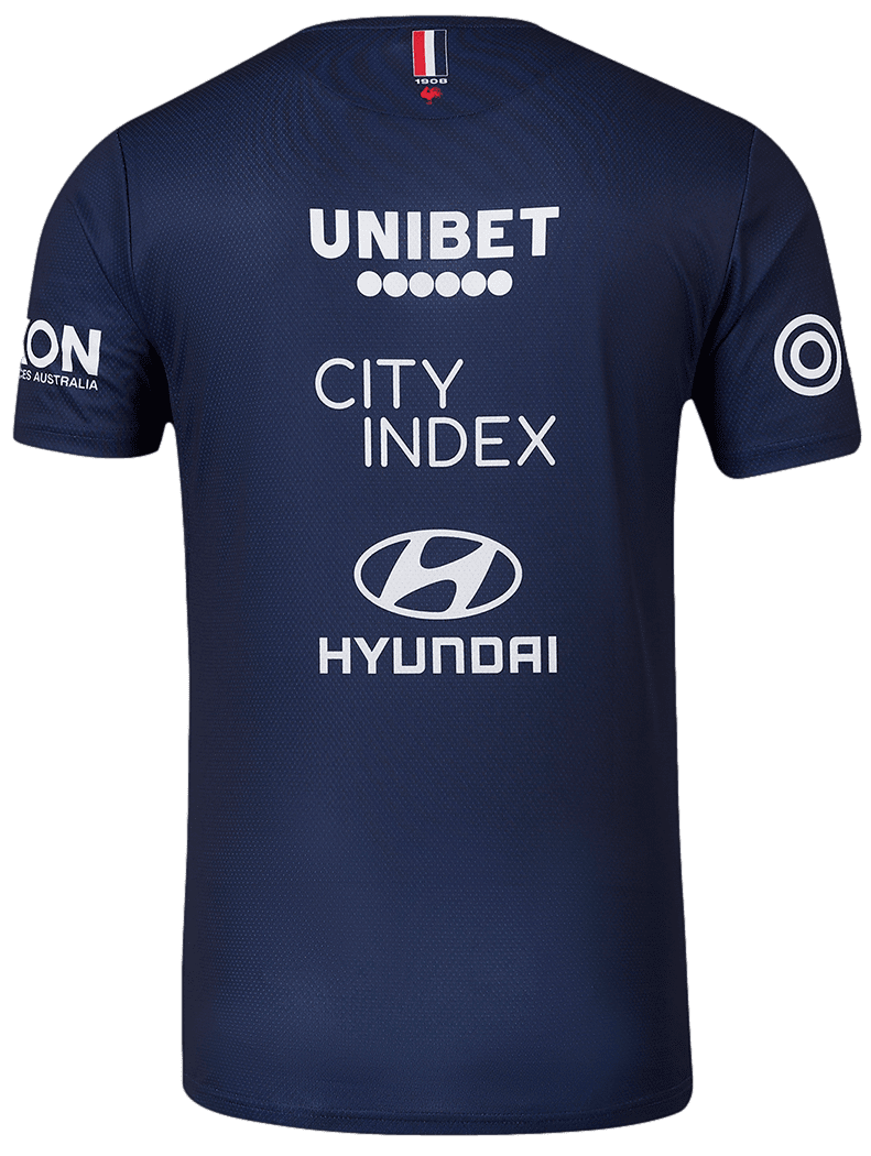 Sydney Roosters 2024 NRL Mens Navy Training Shirt
