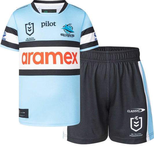 Cronulla Sharks 2025 NRL Toddler Home Jersey