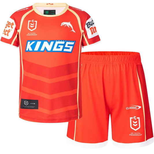 Dolphins 2025 NRL Toddler Home Jersey