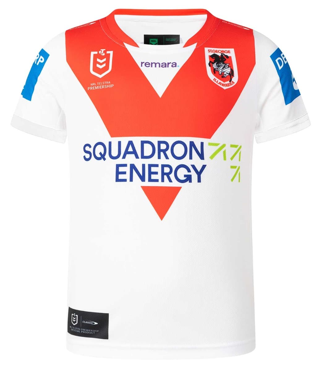 St George Dragons 2025 NRL Toddler Home Jersey