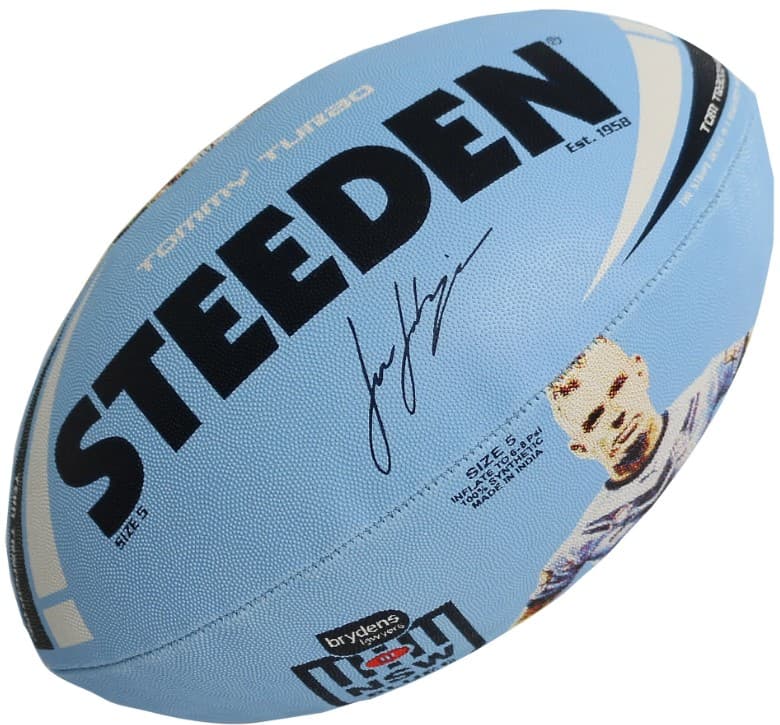 Tom Trbojevic NSW Blues State of Origin Size 5 Supporter Football