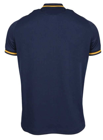 Parramatta Eels 2025 NRL Mens Navy Travel Polo Shirt